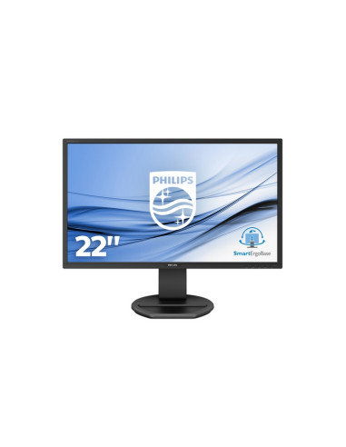 MONITOR PHILIPS LED 21.5" Wide 221B8LHEB/00 0.25 1920x1080 1ms 250cd/mq 1000:1 2x2W MM Girevole Reg H Pivot VGA HDMI GAMING
