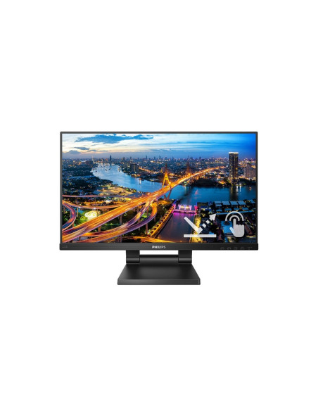 MONITOR PHILIPS TOUCH LED 21.5" Wide 222B1TC/00 IPS 1920x1080 4ms 250cd/mq 1000:1(50000.000:1)2x2 MM REG.H PIVOT VGA HDMI DP USB