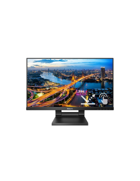 MONITOR PHILIPS TOUCH LED 21.5" Wide 222B1TC/00 IPS 1920x1080 4ms 250cd/mq 1000:1(50000.000:1)2x2 MM REG.H PIVOT VGA HDMI DP USB