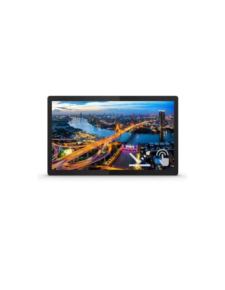 MONITOR PHILIPS TOUCH LED 21.5" Wide 222B1TFL/00 IPS 1920x1080 4ms 400cd/mq 1000:1(50.000.000:1) VGA DVI HDMI DP USB