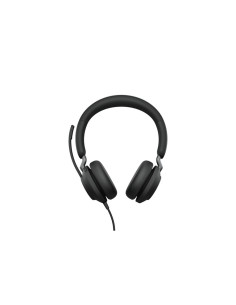 CUFFIA PROFESSIONALE JABRA EVOLVE2 40 MS DUO USB, CANCELLAZIONE DI RUMORE, USB-C, TASTO "MUTE",BUSYLIGHT, CERTIFICATA MICROSOFT 2