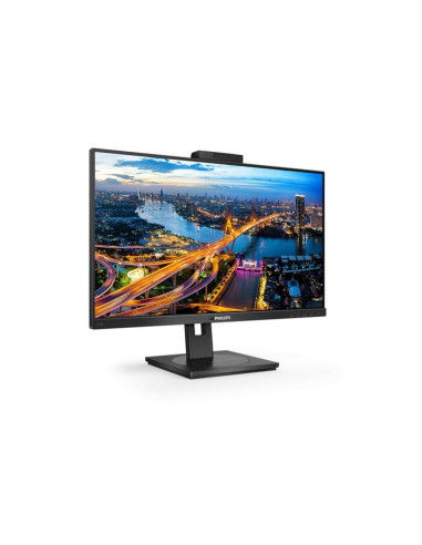 MONITOR PHILIPS LED 23.8"Wide 242B1H/00 IPS 1920x1080 250cd/mq 1000:1 2x2W MM Webcam MIc. Pivot RegH VGA DVI HDMI DP HUB USB