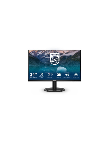 MONITOR PHILIPS LED 23.8"Wide 242S9AL/00 VA 1920x1080 4ms 300cd/mq 1.000:1 (50.000.000:1) 2x2W MM VGA DVI HDMI