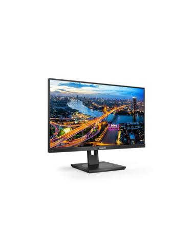 MONITOR PHILIPS LED 23.8"Wide 245B1/00 IPS 2560x1440 250cd/mq 1000:1 2x2W MM Pivot RegH VGA DVI HDMI DP HUB USB