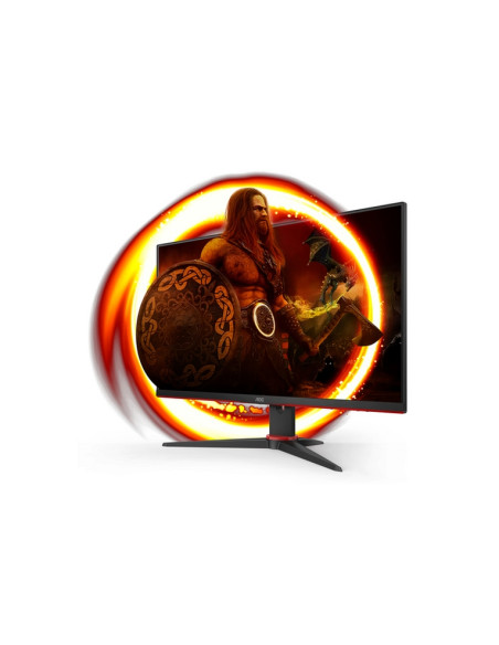 MONITOR AOC LED 23.8" Wide 24G2SPAE/BK 165Hz IPS 1920x1080 4ms 300cd/mq 80.000.000:1 2X2W MM Reg.H VGA 2HDMI DP GAMING