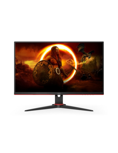 MONITOR AOC LED 23.8" Wide 24G2SPAE/BK 165Hz IPS 1920x1080 4ms 300cd/mq 80.000.000:1 2X2W MM Reg.H VGA 2HDMI DP GAMING