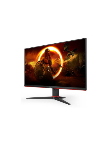 MONITOR AOC LED 23.8" Wide 24G2SPAE/BK 165Hz IPS 1920x1080 4ms 300cd/mq 80.000.000:1 2X2W MM Reg.H VGA 2HDMI DP GAMING