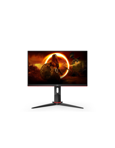 MONITOR AOC LED 23.8" Wide 24G2ZU/BK 240Hz IPS 1920x1080 1ms 350cd/mq 80.000.000:1 2X2W MM Reg.H PIVOT VGA 2HDMI DP GAMING