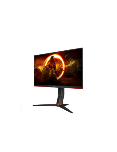 MONITOR AOC LED 23.8" Wide 24G2ZU/BK 240Hz IPS 1920x1080 1ms 350cd/mq 80.000.000:1 2X2W MM Reg.H PIVOT VGA 2HDMI DP GAMING