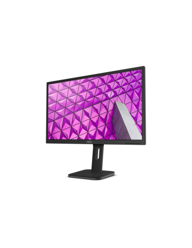 MONITOR AOC LED 23.8" Wide 24P1 IPS 1920x1080 5ms 250cd/mq 50.000.000:1 2x2W MM Reg. in H PIVOT VGA DVI HDMI DP USB