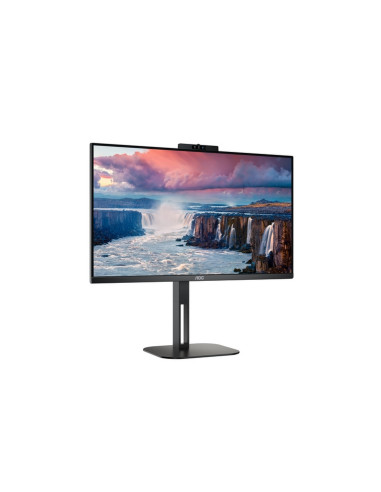 MONITOR AOC LED 23.8" Wide 24V5CW/BK IPS 1920x1080 4ms 300cd/mq 20.000.000:1 2x5W MM WEBCAM PIVOT Reg.H HDMI DP USB-C Docking