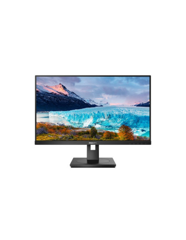 MONITOR PHILIPS LED 27" Wide 272S1M/00 IPS 1920x1080 4ms 250cd/m2 1000:1(50.000.000:1)2x2W MM Reg.in H Pivot VGA DVI HDMI DP USB