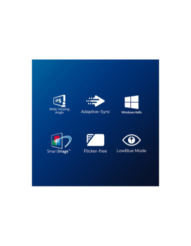 MONITOR PHILIPS LED 27"Wide 272S1MH/00 IPS 1920x1080 4ms 250cd/mq 1.000:1 2x2W MM Webcam Mic. Pivot RegH VGA DVI HDMI DP