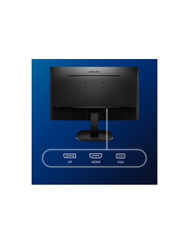 MONITOR PHILIPS LED 27" Wide 273V7QJAB/00 1920x1080 5ms 250cd/mq 1000:1(10.000.000:1) 2x2W MM VGA HDMI DP