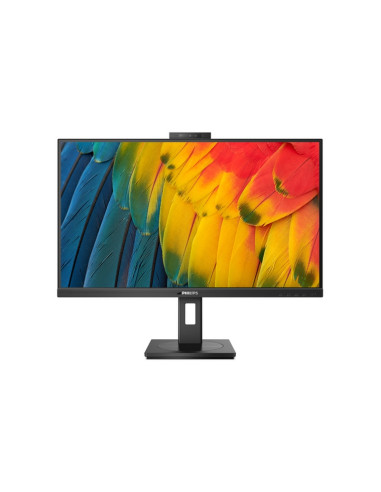 MONITOR PHILIPS LED 27"Wide 2K 27B1U5601H/00 IPS 2560x1440 4ms 350cd/m2 2x5W MM WEBCAM Reg.H PIVOT HDMI DP USB-C docking