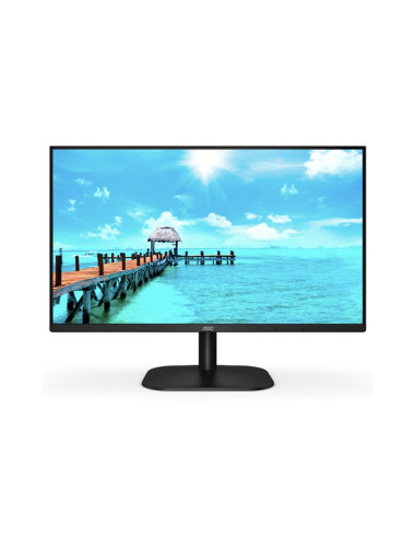 MONITOR AOC LED 27" Wide 27B2H IPS 0,311 1920x1080 4ms 250cd/mq 1.000:1(20.000.000:1) VGA HDMI Black