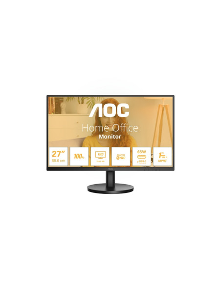 MONITOR AOC LED 27'' Wide 27B3CA2 IPS 1920x1080 4ms 250cd/mq 1.300:1 (20.000.000:1) 2x2W MM HDMI USB-C docking