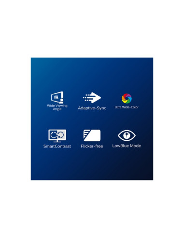 MONITOR PHILIPS LED 31.5" Wide CURVED 328E1CA/00 VA 3840x2160 4ms 250cd/m2 2.500:1 MEGA INFINITY 2x3W MM 2HDMI DP GAMING