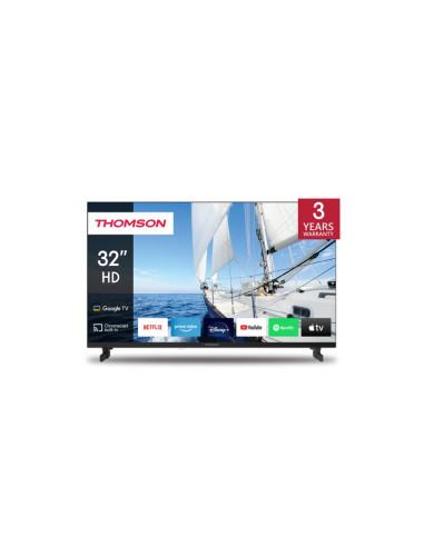 TV THOMSON LED 32" 32HG2S14 SMART GOOGLE TV DVB-T2/S2 HD CI+ 3XHDMI 2XUSB  -TELECOMANDO RETRO ILLUMINATO VESA