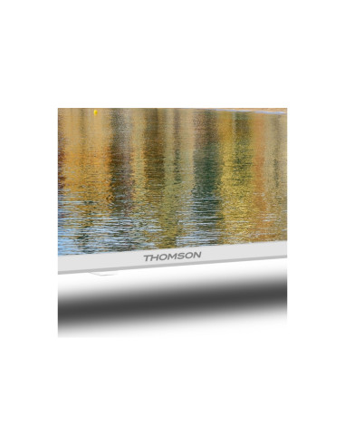 TV THOMSON LED 32" 32HG2S14W SMART GOOGLE TV DVB-T2/S2 HD CI+ 3XHDMI 2XUSB  BIANCO -TELECOMANDO RETRO ILLUMINATO VESA