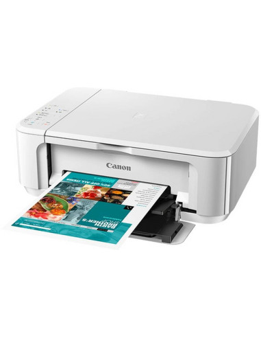 MULTIFUNZIONE CANON PIXMA MG3650s WHITE 3in1 A4 9.9/5.7 ipm F/R USB Wi-Fi Google Cloud Print e Apple AirPrint 0515C109