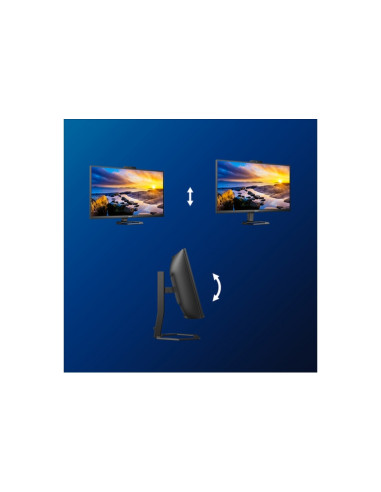 MONITOR PHILIPS LED 34" 21:9 CURVED 34E1C5600HE/00 3440x1440 1ms 300cd/m2 50.000.000:1 2x5W MM Webcam RegH HDMI DP USB-C docking