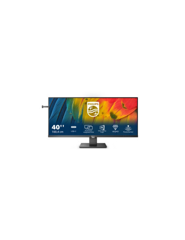 MONITOR PHILIPS LED 40" 21:9 40B1U5600/00 VA 3440x1440 4ms 500cd/m2 50.000.000:1 2x5W MM Reg.H HDMI DP USB-C docking