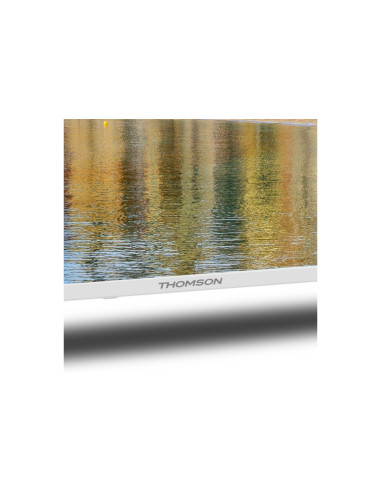 TV THOMSON LED 40" 40FG2S14W SMART GOOGLE TV DVB-T2/S2 FHD CI+ 3XHDMI 2XUSB  - BIANCO - TELECOMANDO RETRO ILLUMINATO VESA
