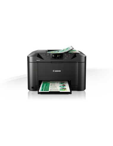 MULTIFUNZIONE CANON INK Maxify MB5150 A4 23/15IPM 250FF FAX ADF DUPLEX LAN USB WiFi LCD 7.5cm stampa da servizi cloud
