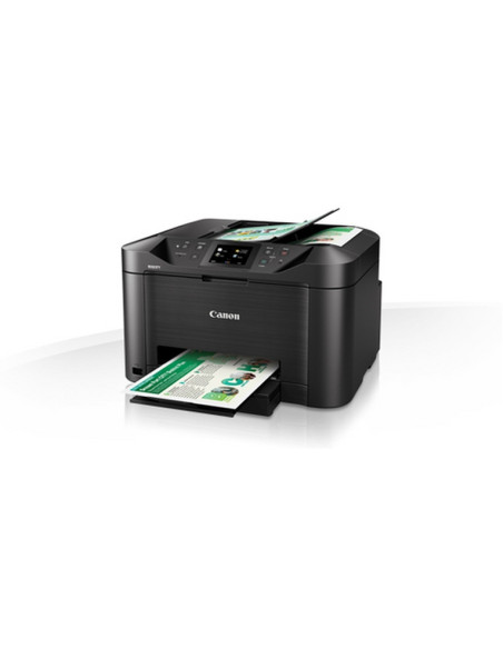 MULTIFUNZIONE CANON INK Maxify MB5150 A4 23/15IPM 250FF FAX ADF DUPLEX LAN USB WiFi LCD 7.5cm stampa da servizi cloud