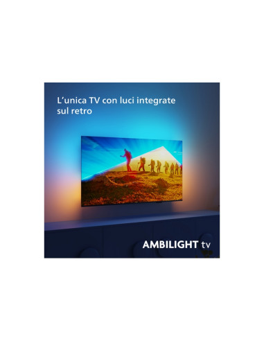 TV PHILIPS LED 43'' SMART TV 43PUS8009/12 UHD 4K AMBILIGHT 3HDMI 2USB Wi-Fi DVB-T/T2/T2-HD/C/S/S2