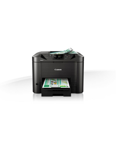 MULTIFUNZIONE CANON INK Maxify MB5450 A4 23/15IPM 500FF FAX DADF DUPLEX LAN USB WiFi LCD 8.8cm stampa da servizi cloud