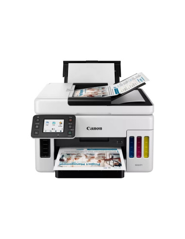 MULTIFUNZIONE CANON INK Maxify GX6050 A4 24/15.5IPM 250FF DUPLEX LAN USB WiFi LCD 2.7"