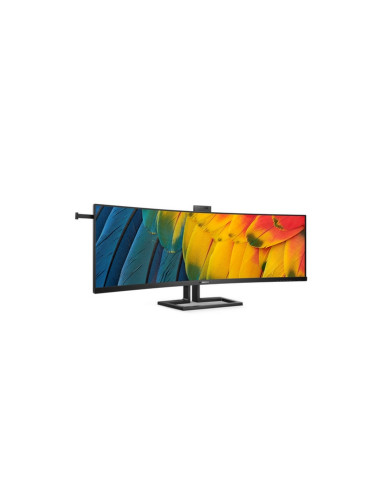 MONITOR PHILIPS 44,5" 32:9 CURVED 45B1U6900CH VA 5120x1440 4ms 450cd/m2 2x5W MM WEBCAM Reg.H 2HDMI DP RJ45 2USB-C docking