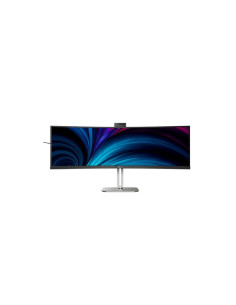 MONITOR PHILIPS 48,8" 32:9 CURVED 49B2U6900CH/00 VA 5120x1440 4ms 450cd/m2 2x5W MM WEBCAM Reg.H 2HDMI DP RJ45 USB-C docking 2