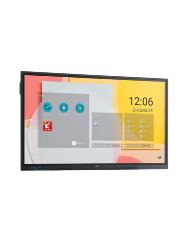 MONITOR TOUCH NEC 86" LC-Series, UHD, 450 cd/m2, 16/7 proof, Infrared, 20 touchpoints, OPS Slot, Android SoC, USB-C