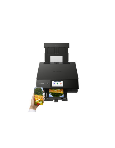 MULTIFUNZIONE CANON INK PIXMA TS8750 BK 6ink A4 15/10IPM DUPLEX USB WiFi Google Cloud Print e Apple AirPrint