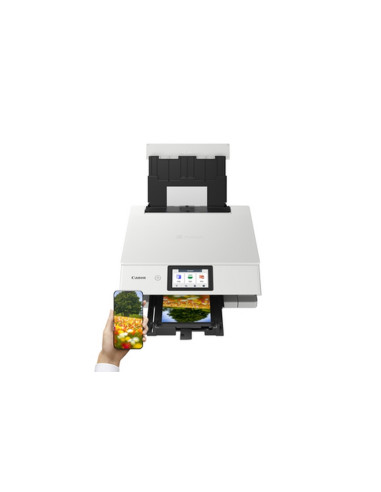 MULTIFUNZIONE CANON INK PIXMA TS8751 WH 6ink A4 15/10IPM DUPLEX USB WiFi Google Cloud Print e Apple AirPrint