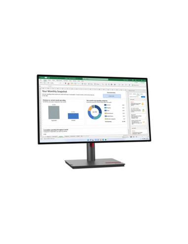 MONITOR LENOVO P27h-30 63A1GAT1EU 27" IPS/QHD/HDMI,DP,USB-C (100W)/Ethernet/Daisy chain