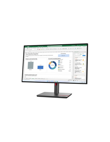 MONITOR LENOVO P27h-30 63A1GAT1EU 27" IPS/QHD/HDMI,DP,USB-C (100W)/Ethernet/Daisy chain