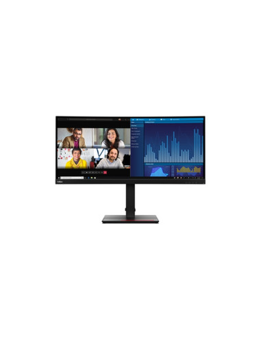 MONITOR LENOVO P34w-20 63F2RAT3EU 34" IPS/WQHD/HDMI,DP,USB-C (100W)/Speakers/Ethernet/Daisy chain