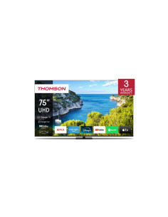 TV THOMSON LED 75" 75UG5C14 SMART GOOGLE TV DVB-T2/S2 UHD CI+ 3XHDMI 2XUSB  - CENTRAL STAND - TELECOMANDO RETRO ILLUMINATO VESA 2