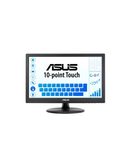 MONITOR ASUS TOUCH SCREEN LED 15.6" Wide VT168HR 1366x768 5ms 220cd/m2100.000.000:1 HDMI 10punti multitouch