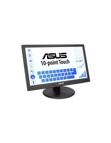 MONITOR ASUS TOUCH SCREEN LED 15.6" Wide VT168HR 1366x768 5ms 220cd/m2100.000.000:1 HDMI 10punti multitouch
