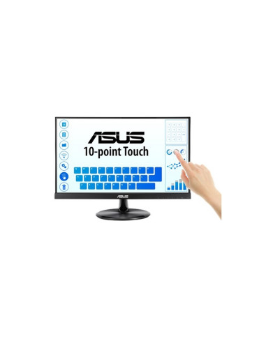 MONITOR ASUS TOUCH SCREEN LED 21.5" Wide VT229H IPS 1920x1080 5ms 250cd/m2 100.000.000:1 2x1.5W MM VGA HDMI 10punti multitouch