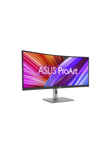 MONITOR ASUS LED 34" Curved PA34VCNV IPS 21:9 3440 x 1440 5ms 300cd/M 1000:1 2X2W 2 X HDMI 2 X DP 3 X USB 3.2 RJ45