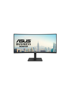 MONITOR ASUS LED 34" Curved VA34VCPSN VA 21:9 3440 x 1440 100Hz 4ms 300cd/M 3000:1 2X2W 1 X HDMI 1 X DP 3 X USB 3.2 RJ45
