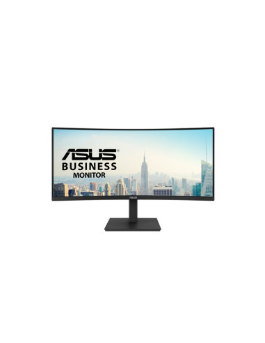 MONITOR ASUS LED 34" Curved VA34VCPSN VA 21:9 3440 x 1440 100Hz 4ms 300cd/M 3000:1 2X2W 1 X HDMI 1 X DP 3 X USB 3.2 RJ45