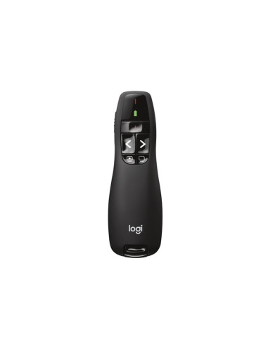 PRESENTER LOGITECH WIRELESS MOUSE R400, 1000 dpi 5 tasti, USB 910-00135 Nero