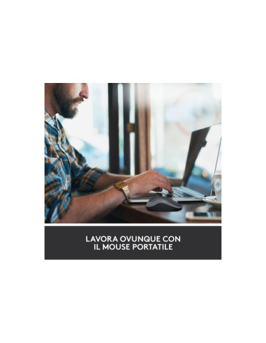 MOUSE LOGITECH "Wireless Mouse M185 Grigio - 910-002235/910-002238